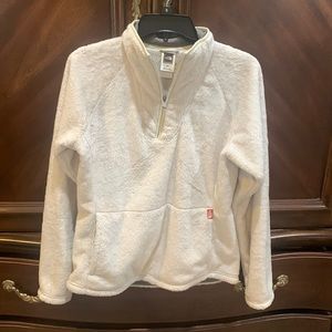 THENORTHFACE off white so soft fleece